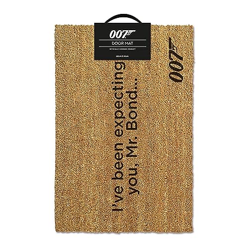 1art1 James Bond 007 I've Been Expecting You Felpudo Alfombra 60x40 cm 1art1 James Bond 007 I've Been Expecting You Felpudo Alfombra 60x40 cm