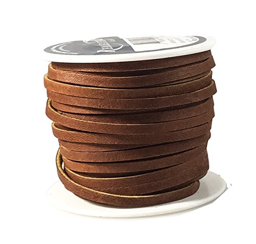 Lace Lacing Leather Topgrain Latigo Medium Brown 50 Foot Spool
