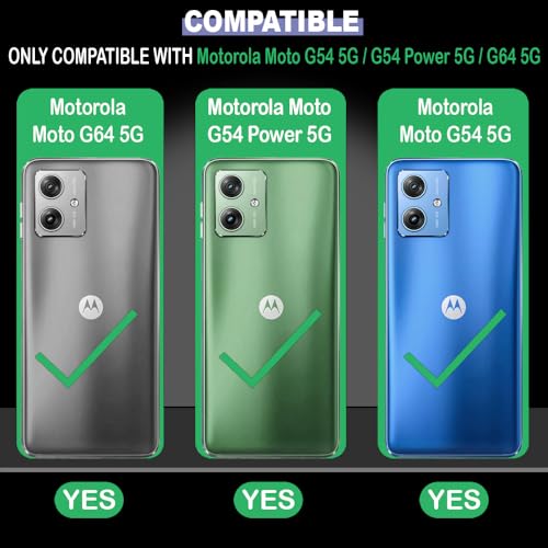 Image of Amazon Brand - Solimo Mobile Cover for Motorola Moto G54 5G / G64 5G (Silicon Super Clear Soft & Shockproof Back Case, Camera Protection), Transparent
