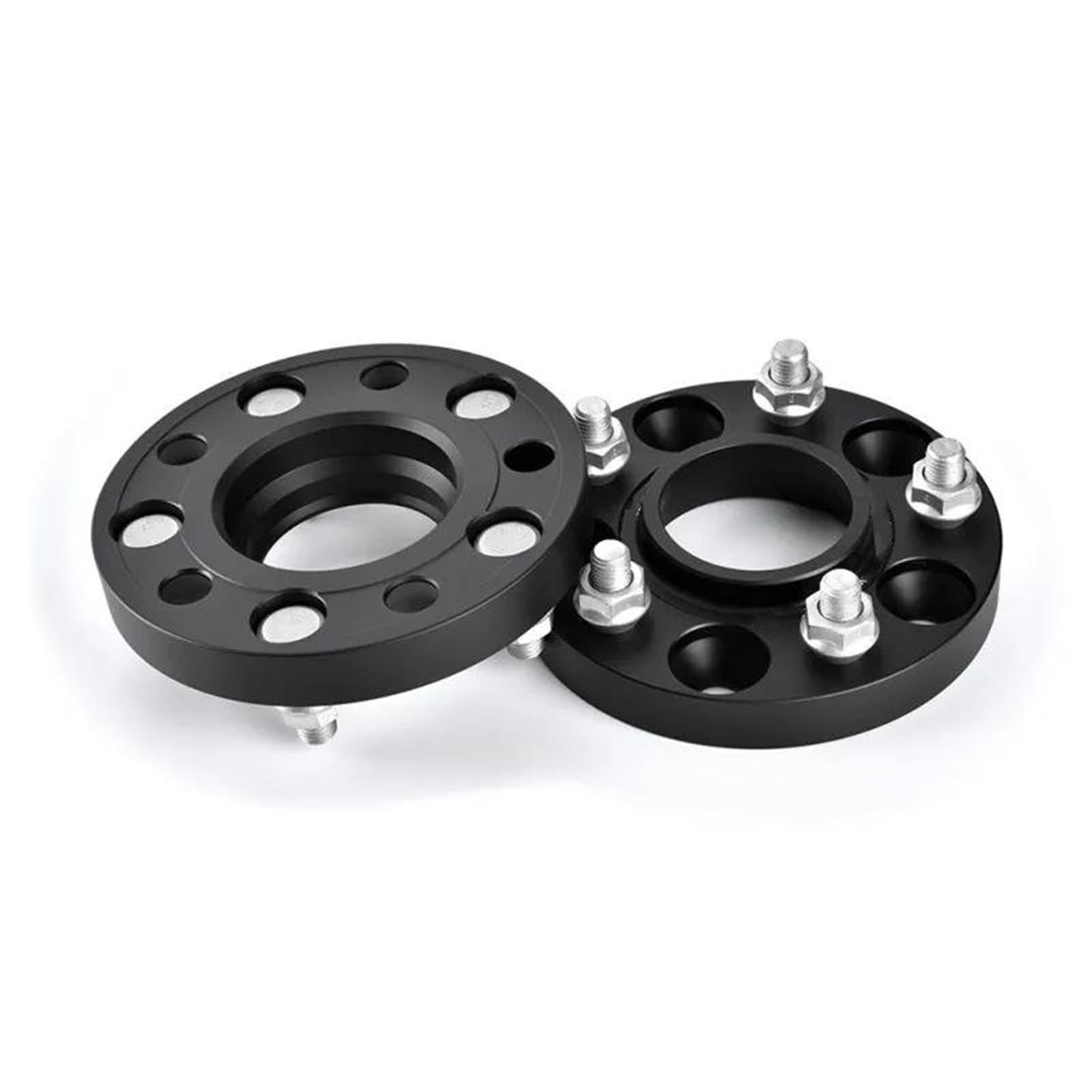 15mm/20mm/25mm/30mm Accessori Per Auto Adattatore Distanziale Ruota PCD 5x108 CB 63.4 Per Range Rover Per Evoque LR2(Black 15mm)