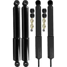 4 Pack Front Rear Shock Absorbers for Peterbilt 379 1994-2007 10.8L
