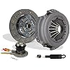 Clutch Kit Slave Cylinder 04-155S | compatible with S10 Sonoma Hombre Ls Base Xtreme Sl Sls Sle S Sx Xe Ls 1996-2003 2.2L L4 | GAS OHV Naturally Aspirated