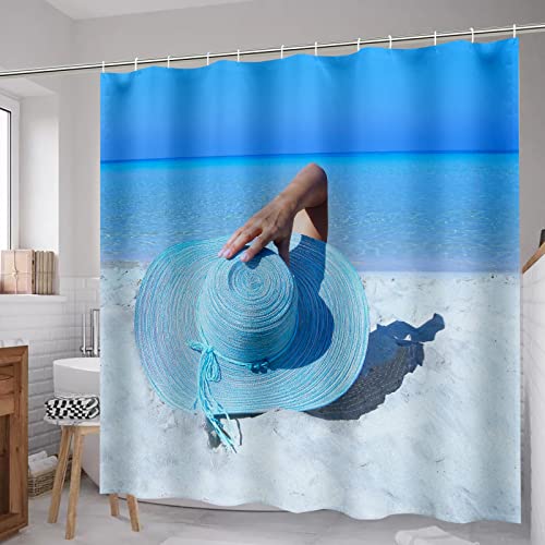 Livole Custom Shower Curtain With Pictures Personalized Waterproof Shower Curtain Sets With 12 Hooks, Customized Photo Shower Curtain (72''Wx72''L) #TOP5
