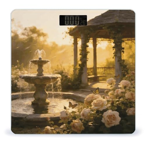 Báscula digital de baño Classical Summer, capacidad 400 lb
