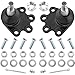 WEDOAUTO 2Pcs Front Suspension Lower Ball Joints Left & Right Assembly Fit For Chevrolet & For GMC K1500 Suburban K2500 Suburban K3500 Tahoe Safari Yukon Astro Blazer 4WD Replace# K6291