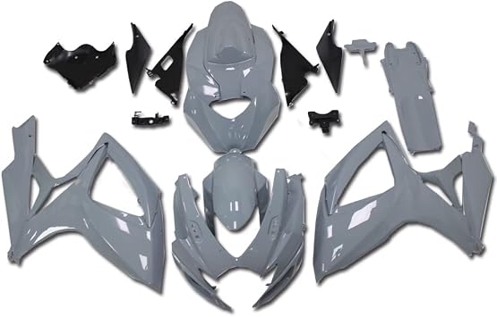 MC Nardo Gray Fairing Fit for 2006 2007 GSXR 600/750 GSX-R 600 750 Injection Mold ABS Plastics New Bodywork MGY