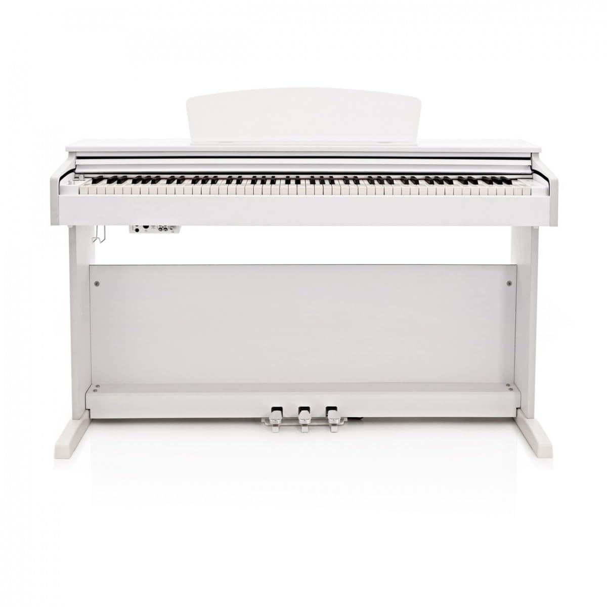 DP-10X Pianoforte digitale 88 tasti pesati azione martello bianco | Suono di Piano a Coda Multi-Timbrale dal Realismo Supremo, 88 Tasti Pesati Sensibili al Tocco, Tre Pedali, Bianco