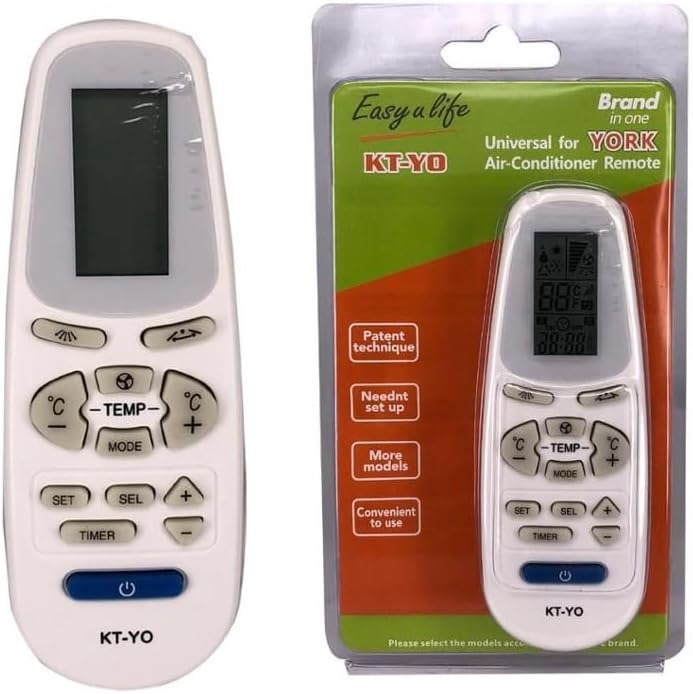 Universal Remote for All York Air Conditioners - Celsius Only - Control Your AC