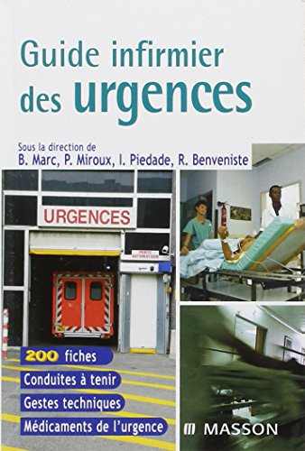 livre Guide infirmier des urgences