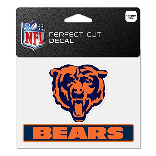 NFL Chicago Bears WCR47941014 Perfect Cut Color Decal, 4.5