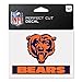 WinCraft NFL Chicago Bears WCR47941014 Perfect Cut Color Decal, 4.5" x 5.75"