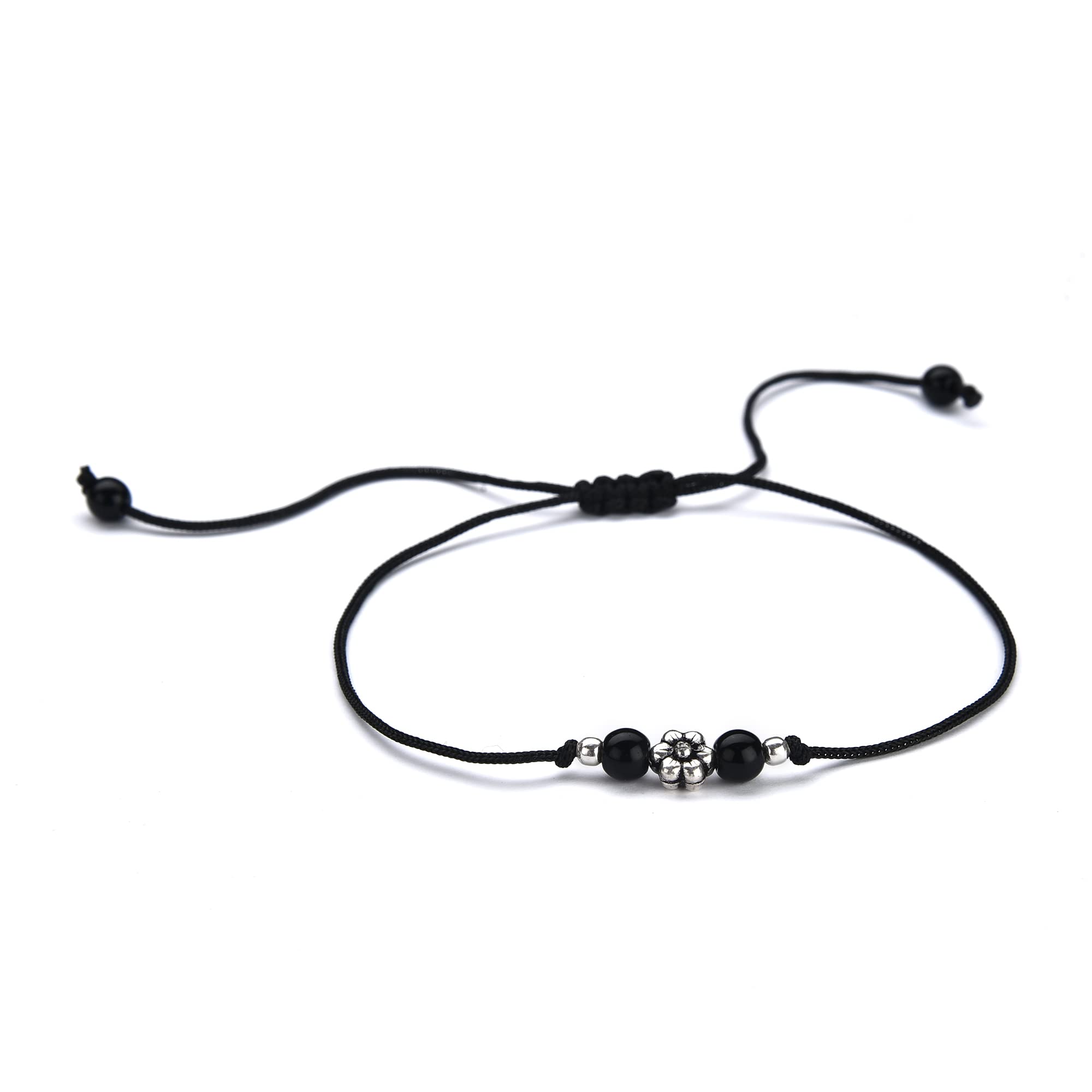 Adjustable 925 Silver Thread Anklet/Payal for Girls and Women - Single Piece-image-32