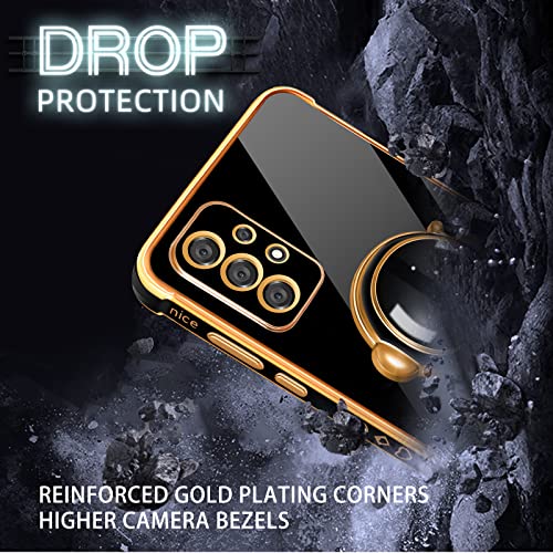 Buleens Capa para Samsung A52 (também para Samsung A52s) com suporte de astronauta, capas para menin