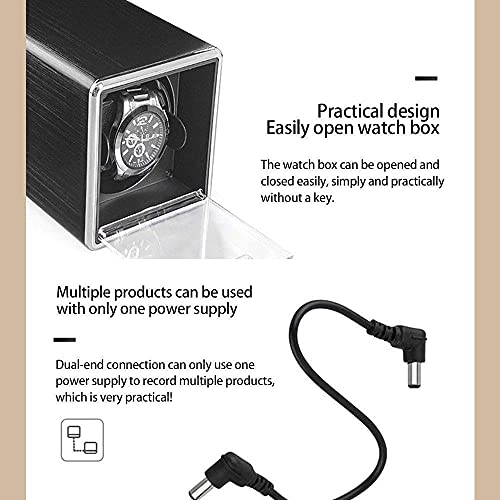 Expositor watch winder de alta gama con base estable para la defensa de relojería exclusiva 2