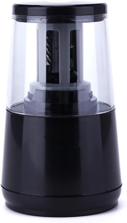 Electric Pencil Sharpener with Heavy Duty Blade, Battery/Adapter Operated Automatic Pencil Sharpener for Office, School, Studio