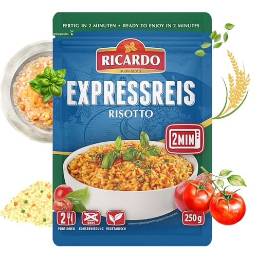 RICARDO Express Risotto 8 x 250 g per la preparazione