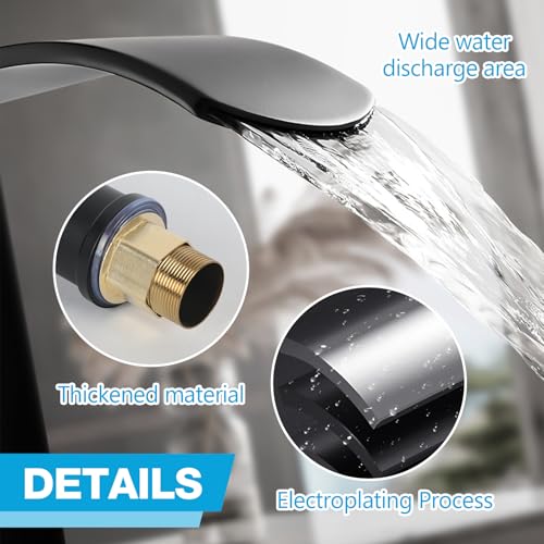 Mitigeur cascade de salle de bain pour un rituel bien-être matinal