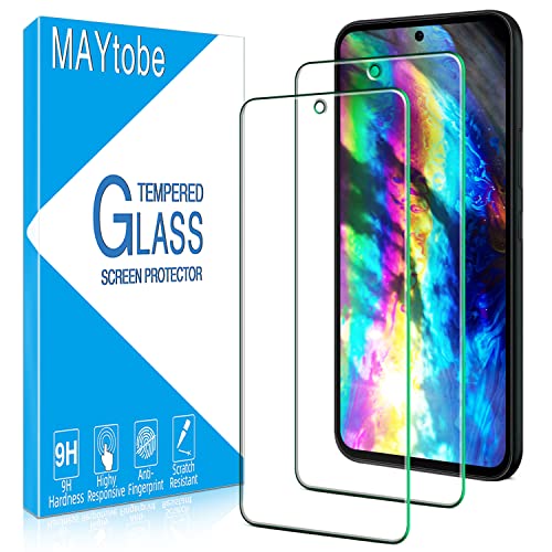 MAYtobe [2 Pack Screen Protector Designed for Samsung Galaxy A54 5G Tempered Glass Anti-Scratch Bubble Free Easy to Install
