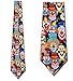 Three Rooker Big Clowns tie Mens Necktie