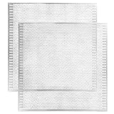 DAJAVE 2 Pack Perforated Metal Sheets 11.8