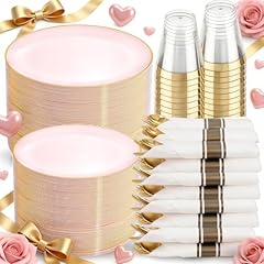 350PCS - Pink and Gold