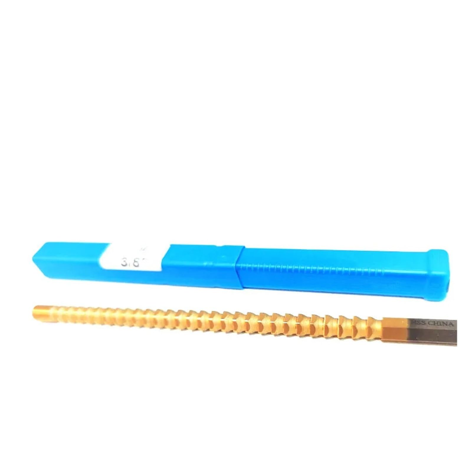 Broca de recubrimiento de 3/8" (tamaño en pulgadas) Herramienta de corte de acero de alta velocidad para trabajos mecánicos