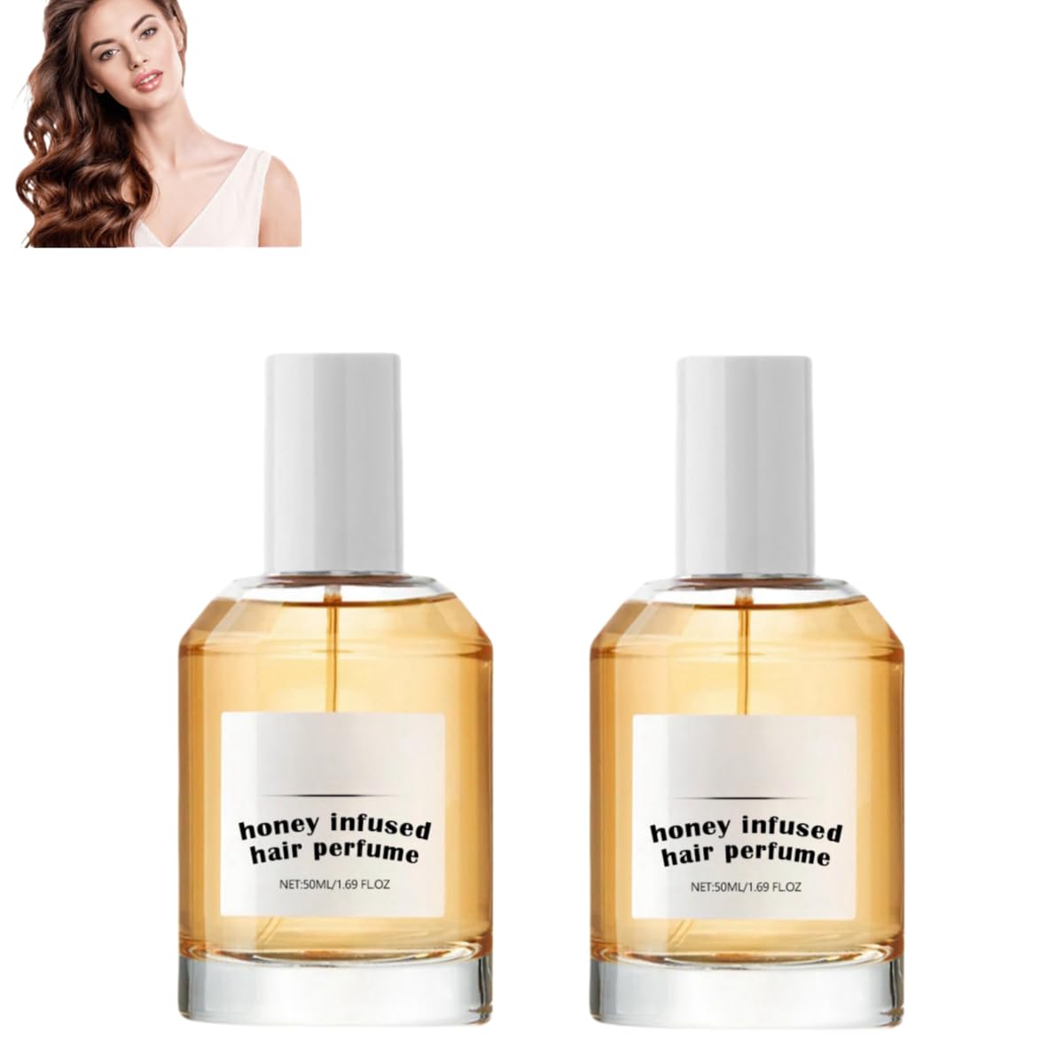 Perfume de feromonas para cabello con miel, aceite esencial nutritivo e hidratante