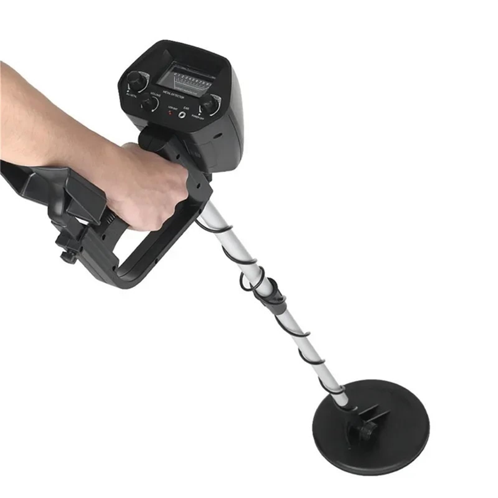 JKJZSALJ Metal Detector, High Accuracy Professional Under Ground Metal Gold Detectors Treasures Detect Hunters Circuit Metales