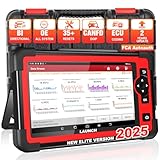 LAUNCH X431 CRP919E OBD2 Scanner, 2025 Bidirectional Scan Tool As CRP919EBT, CANFD DOIP, ECU Coding, Active Test, 35+ Service, Full System, FCA Autoauth, TPMS &BST360, 2-Year Update