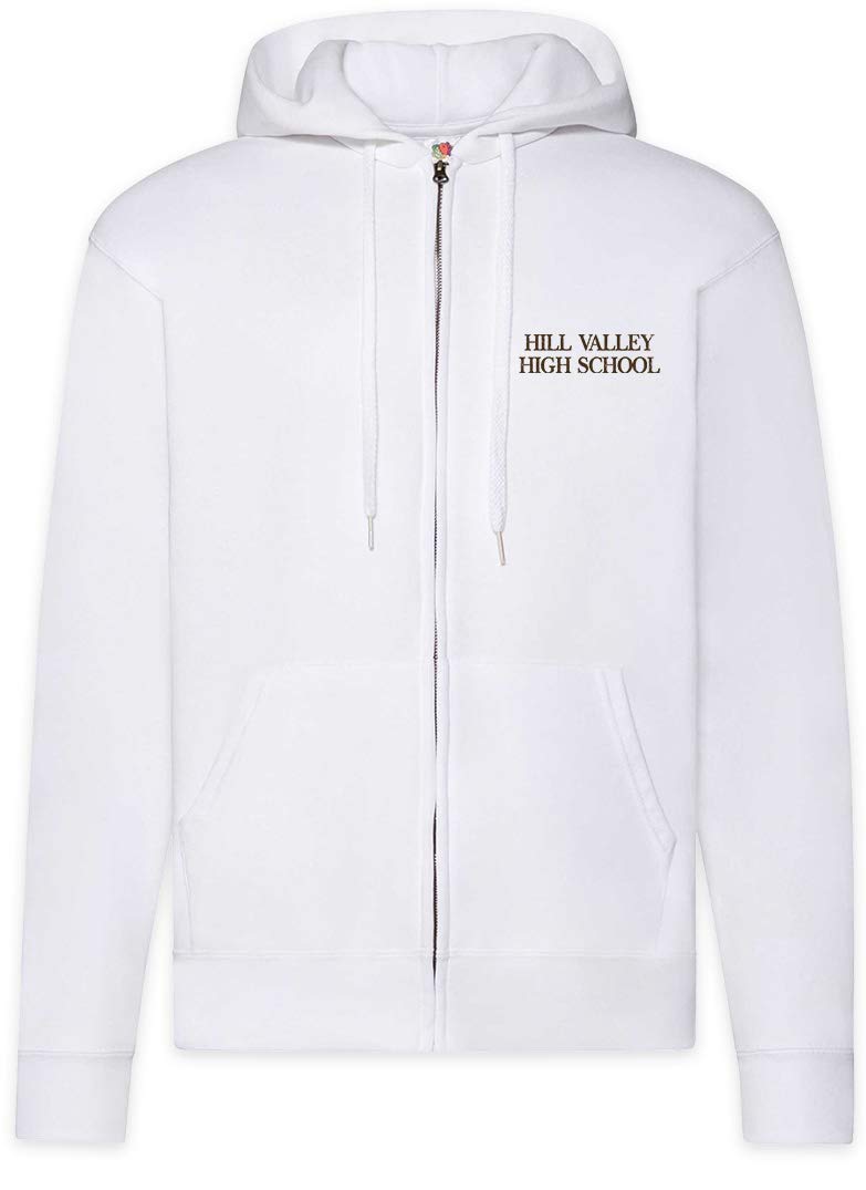 Sweat à Capuche Hill Valley High School idéal pour vos sorties décontractées - 3