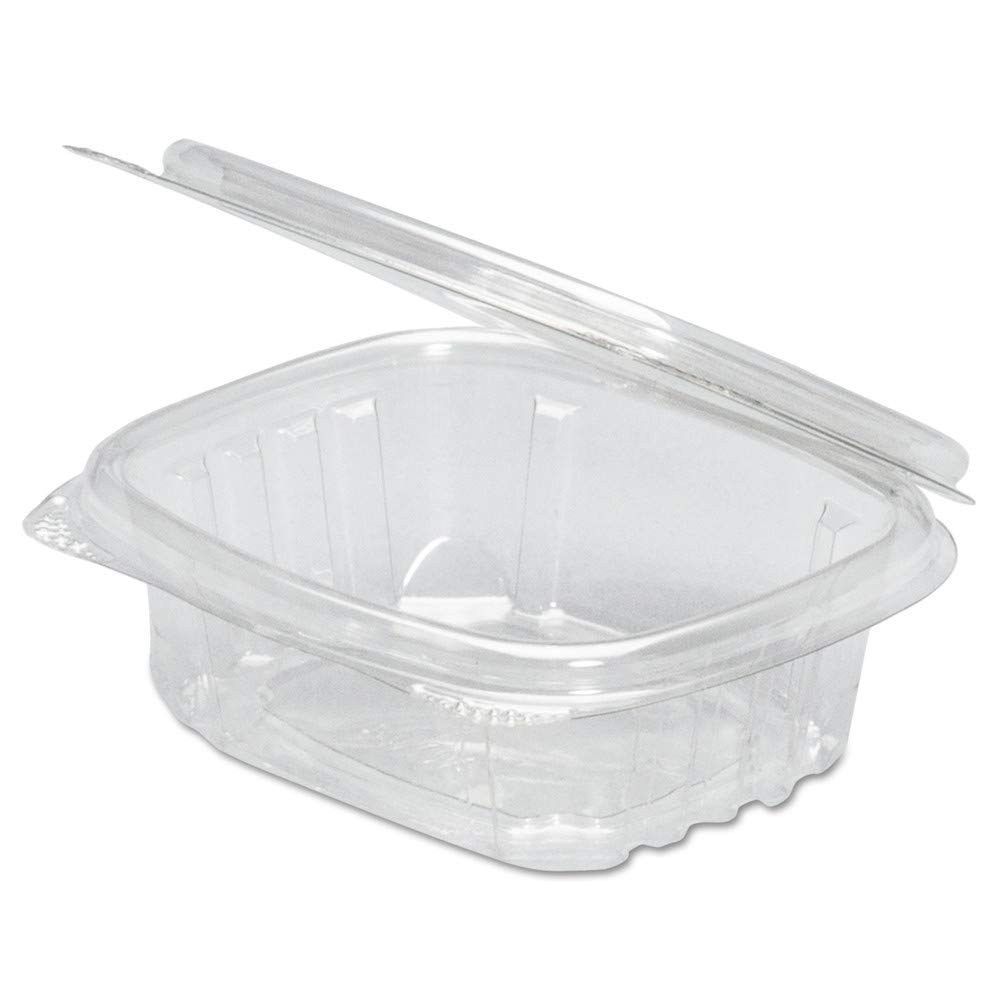Genpak AD24, 24 oz. Clear hinged Container, 200 ct.
