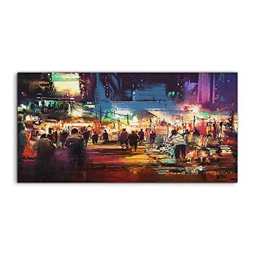 Photo sur verre trempé 100x50cm tableau de haute résistance pour salon