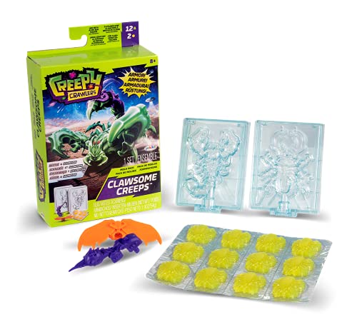Creepy Crawlers Mitey Bug Mold Pack - Unique Clawsome Creeps Molds