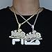 Iced Out Bling NDB Never Going Broke Letters Money Bag Shape Charm Pendant Necklace Hip Hop Punk Style Fashion Jewelry with 24in Twist Rope Chain