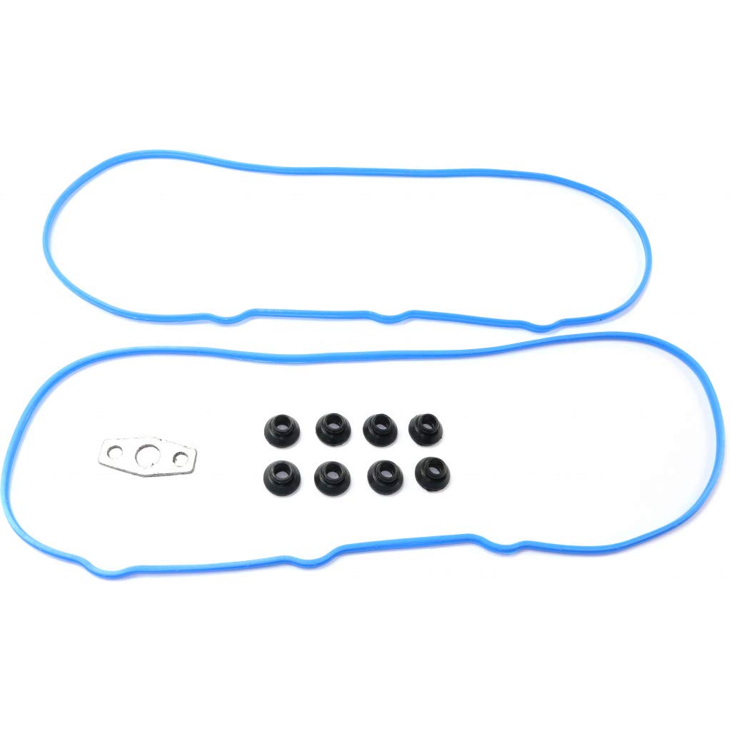 for GMC Sierra 1500/2500 / 3500 Valve Cover Gasket 2001-2016 | Rubber Material | 8 Cyl | w/Grommets