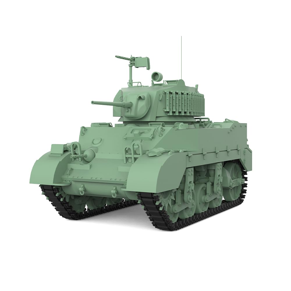 MRY-SFW SS24508 1/24 zestaw do budowy modelu wojskowego US M3A1 Stuart lekki czołg