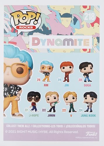 Funko Pop! Rocks: BTS – Dynamite – RM – Figurine en Vinyle à Collectionner – Idée de Cadeau – Produits Officiels – Jouets pour Les Enfants et Adultes – Music Fans - Les Beatles, Paul McCartney, John Lennon, RIngo Starr, George Harrison Funko Pop! Rocks: BTS - Dynamite - RM - Figurine en Vinyle à Collectionner - Idée de Cadeau - Produits Officiels - Jouets pour Les Enfants et Adultes - Music Fans – Image 4