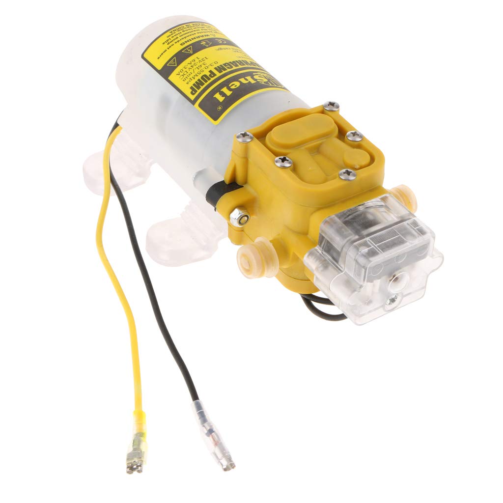 Bomba pulverizadora de presión de agua de diafragma eléctrico agrícola CC 12 V 75 PSI