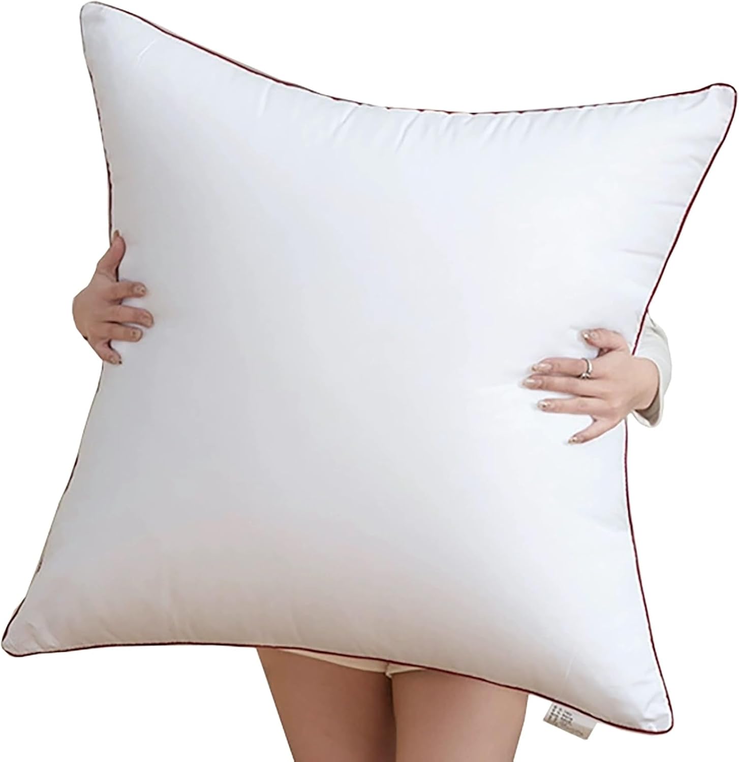 Pillow Inserts Extra Large Square & Rectangular | PP Cotton Cushion Inner Pads Stuffers Core for Decorative Couch Sofa Bed Living Room | Customizable (75x95 cm)