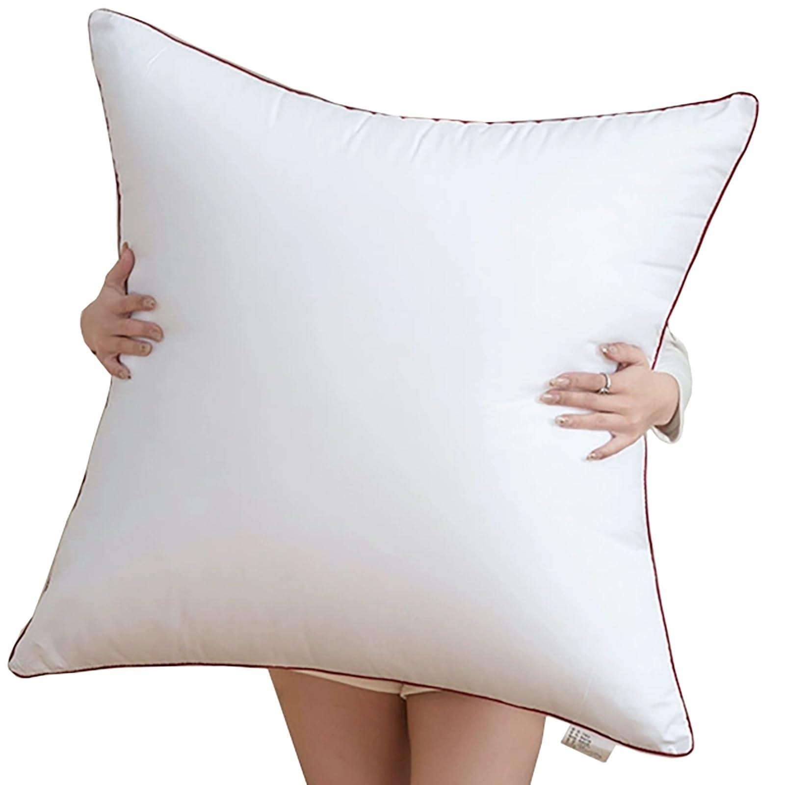 Almohada extra larga contra cojines deformados, relleno mullido de 75 x 95 cm para sofá