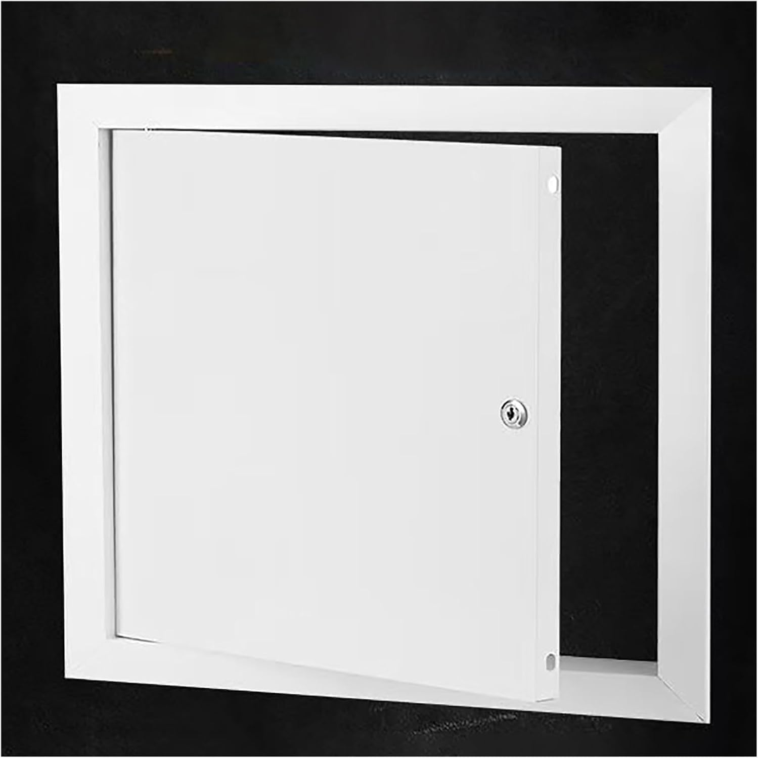 Escotilla de inspección 14x20 panel acceso tipo cerradura para falso techo y tabiquería