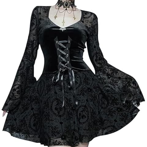 Robe gothique noire Maeau Cover
