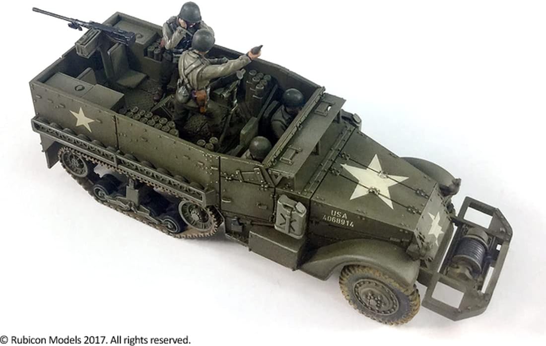 Rubicon Models M3/M3A1 Expansion Kit - M21 MMC & Tarpaulin Set (1:56th Scale / 28mm)
