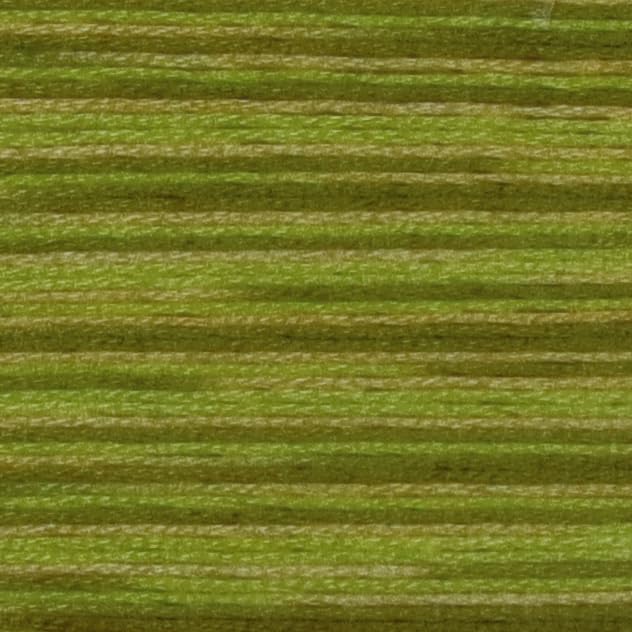 Image of KCS Big skeins of 25 Meters Size 25 Color Variegated Cross Stitch Stranded Threads,6 skeins,4070