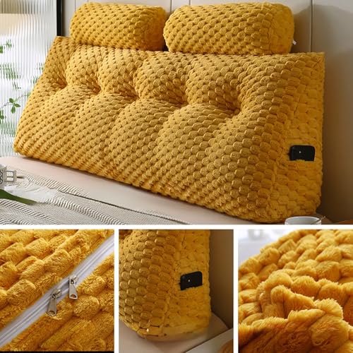 JTKXM w NbV xbh XΖ 100cm 150cm 180cm łی삷 O\ TCh[ `FbN̎Op oEh \tg Ǐ X}[gtH Q[ (Yellow,150x50x20cm)
