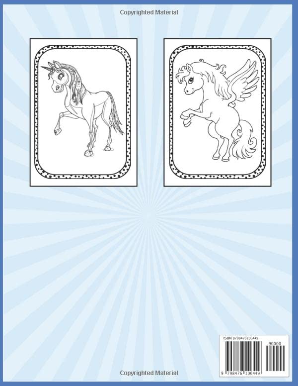 Horse coloring book for Kids: Wonderful World of Horses Coloring Book for Boys and Girls /An Adult Coloring Book Featuring Beautiful Horses , Fun Coloring Book for kids, 8.5” X 11” image 3