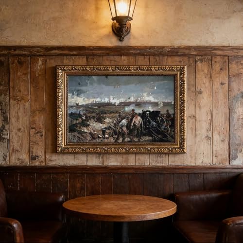 Impression sur toile Vimy Ridge Richard Jack - Décoration murale premium