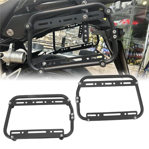 Supports latéraux de moto multifonctionnels solides pour sacoches