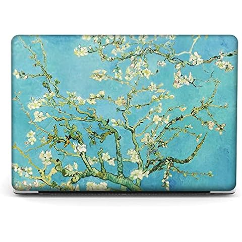 Compatible with MacBook Air 13 inch Art Case Skin , 2022, 2021, 2020-2018 Release A1932 with Touch ID Flower Hard Shell with Keyboard Cover & Screen Protector (Almond Blossom by Vincent Van Gogh) Cover