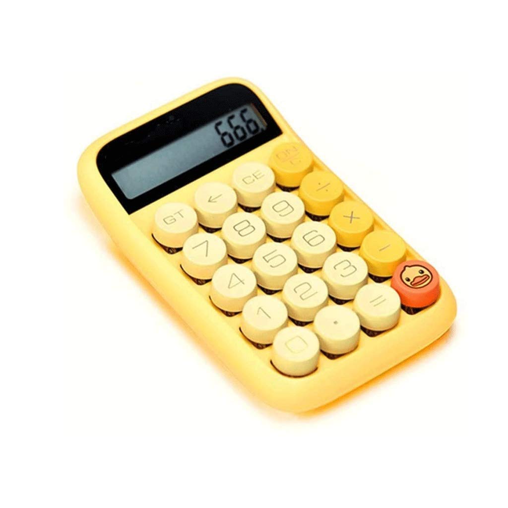 Calcolatrice, standard funzionale calcolatrice da tavolo e batteria AA Power elettronica Ampio display